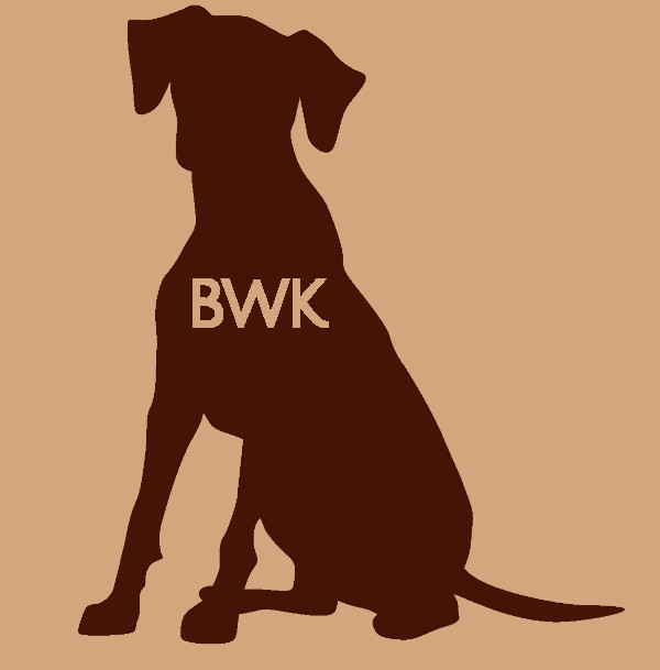 silhouette of a Rhodesian Ridgeback